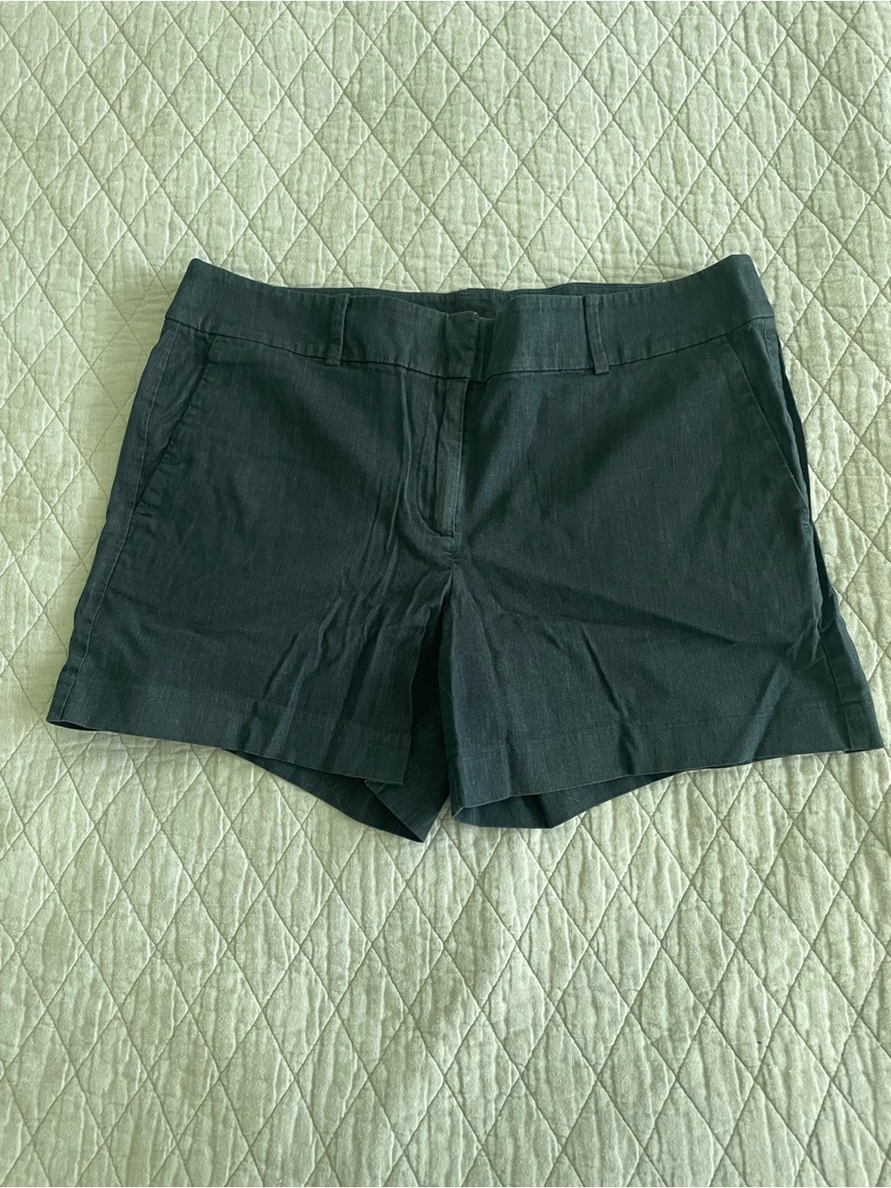 Ann Taylor Navy Tailored Dress Shorts